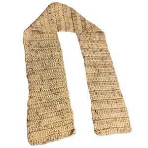 Hand Crochet Scarf | Earth Toned | 46 inch